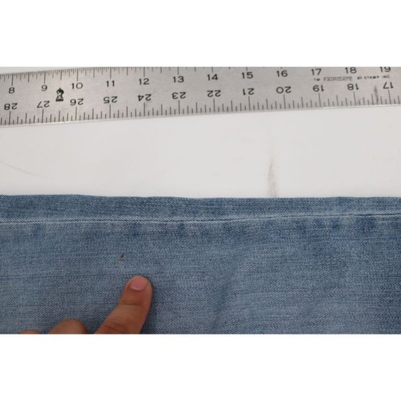 Rag & bone women's 25 W28 skinny jean in evertone cotton blend destroyed ripped - Picture 7 of 10